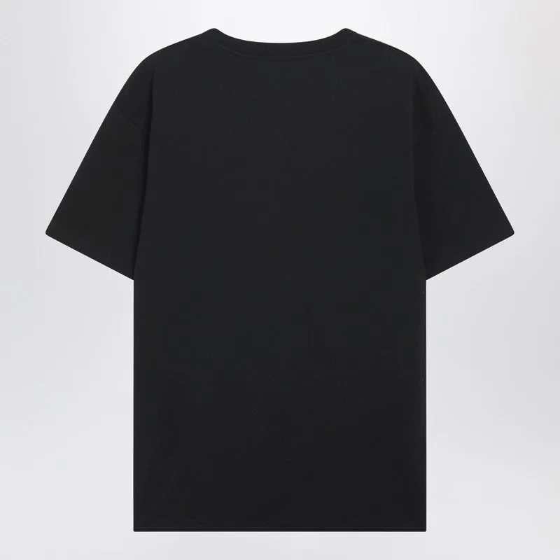 Black Short-Sleeve Logo T-Shirt sold by Wanan Luxury product image thumbnail 2