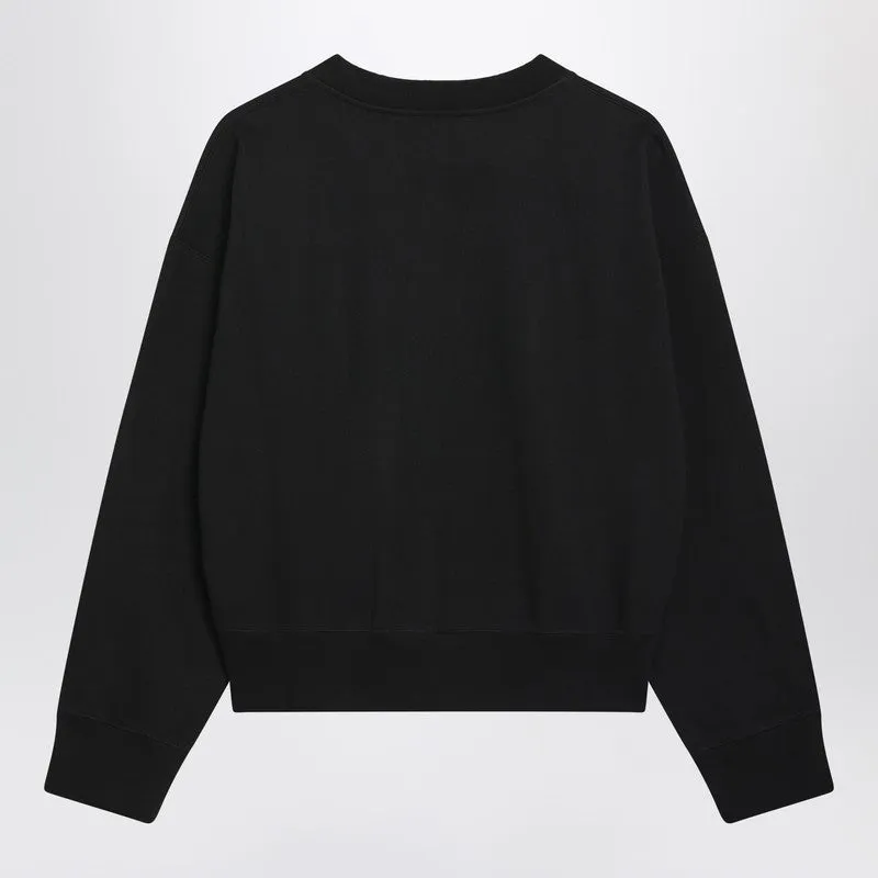 Black Sweatshirt With Horsebit Embroidery sold by Wanan Luxury product image thumbnail 2