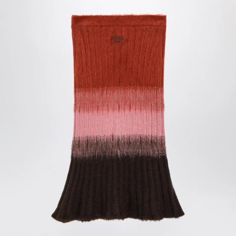 Multicoloured Mohair And Wool Skirt sold by Wanan Luxury product image thumbnail 2