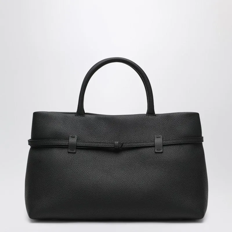 Le Cambon 35 Black Bag In Grained Leather sold by Wanan Luxury product image thumbnail 2