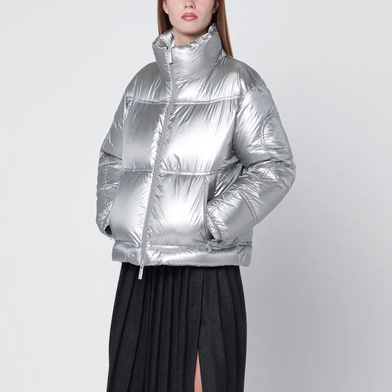 Metallic Shield Laminar Jacket sold by Wanan Luxury