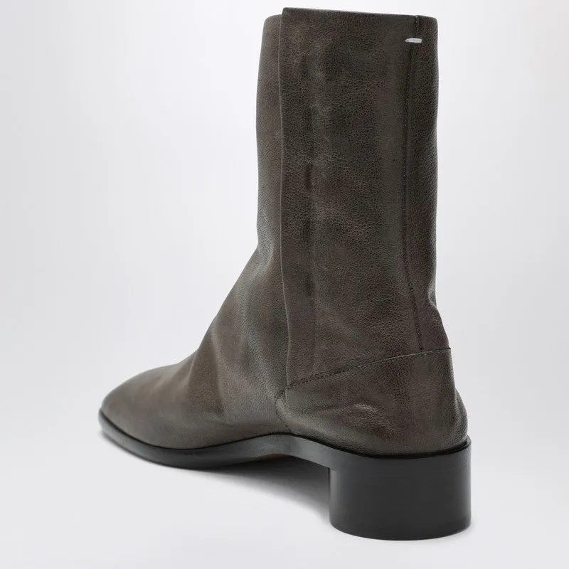 Tabi Ankle Boot In Brown Leather sold by Wanan Luxury product image thumbnail 2