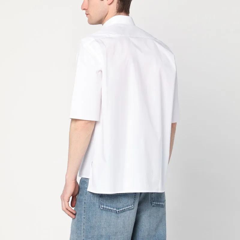 White Shirt With Logo Patch sold by Wanan Luxury product image thumbnail 2
