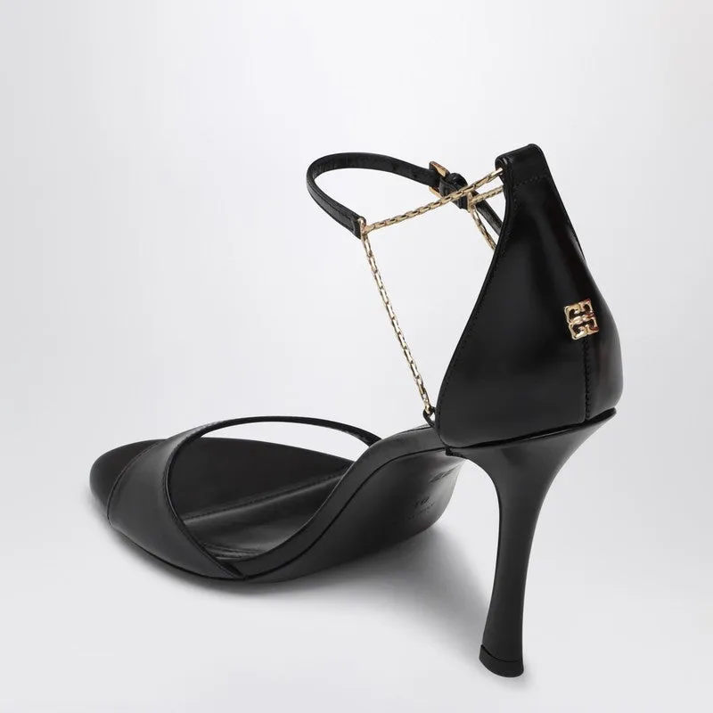 4 G Liquid 95 Sandals In Black Leather sold by Wanan Luxury product image thumbnail 2