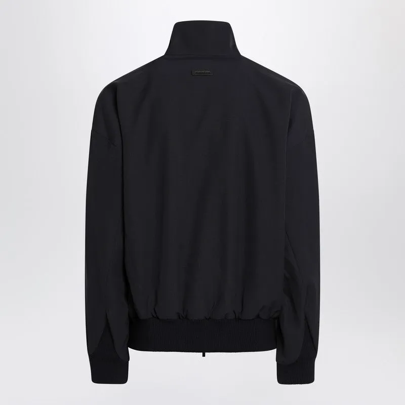 Navy Blue Wool Jacket With Zip sold by Wanan Luxury product image thumbnail 2