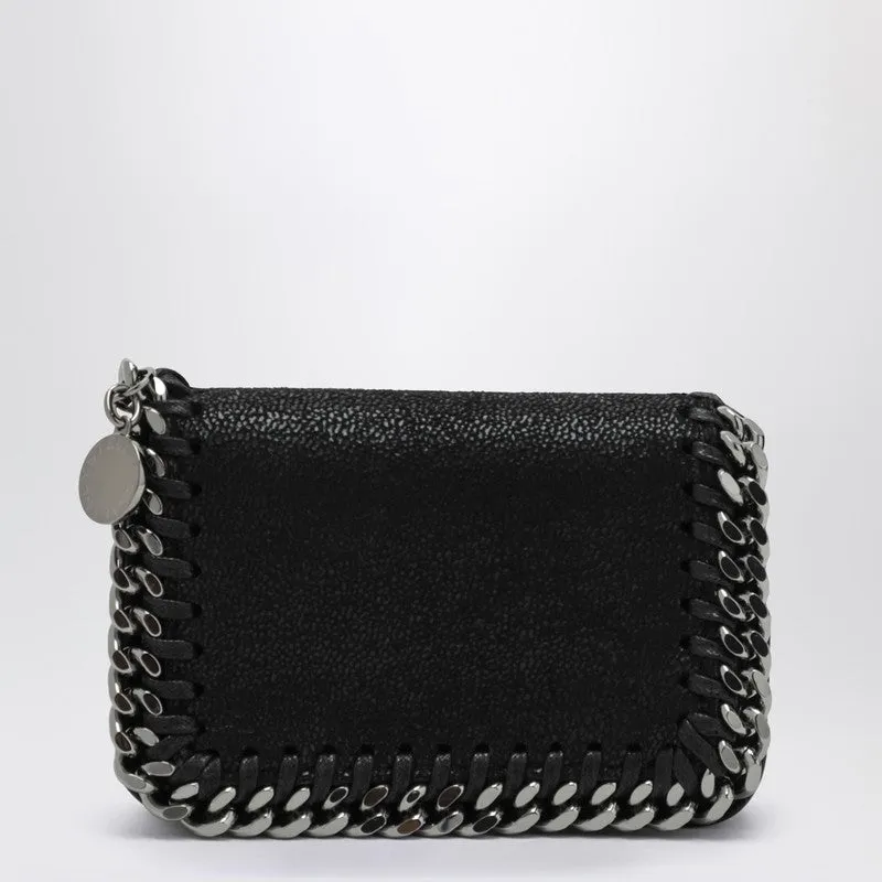 Falabella Flap Card Holder Black sold by Wanan Luxury