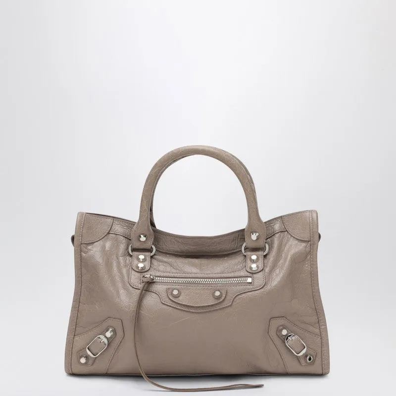 Le City Small Tote Bag Sesame-Coloured made by Wanan Luxury
