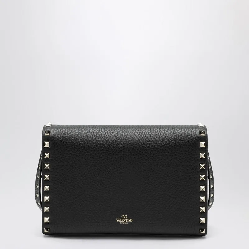 Small Black Rockstud Crossbody Bag sold by Wanan Luxury product image thumbnail 2