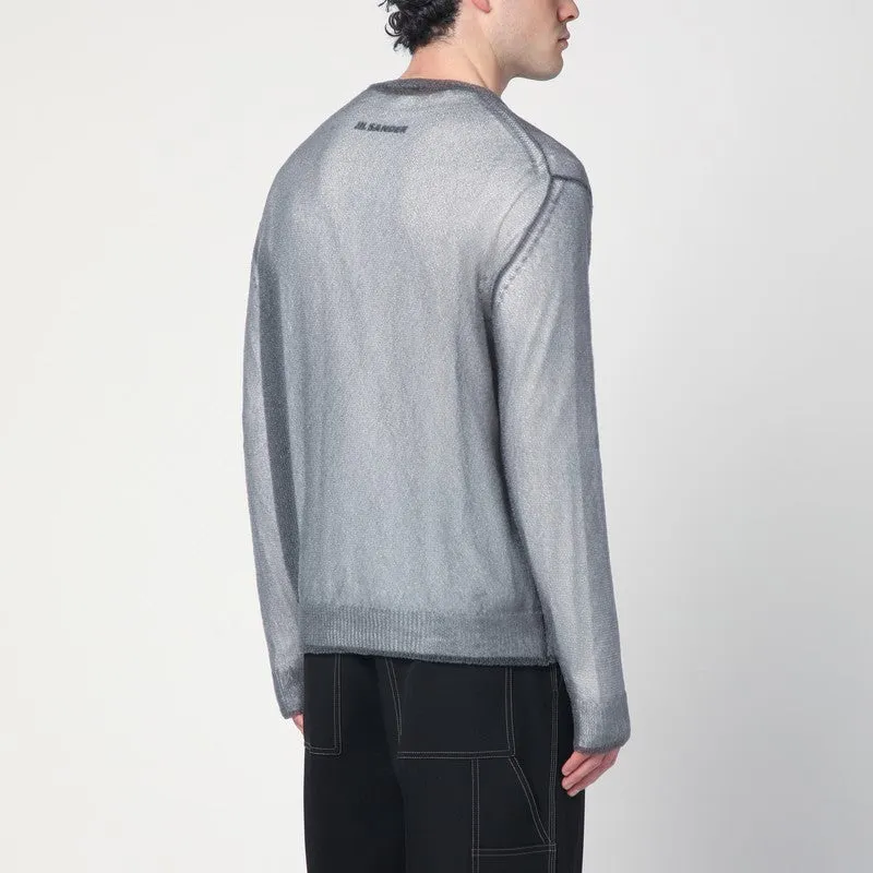 Grey Jumper With Layered Design sold by Wanan Luxury product image thumbnail 2