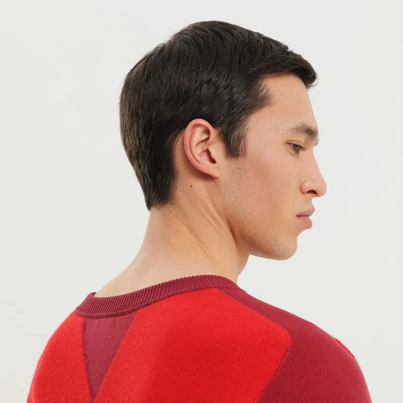 Color Block Crew Neck Sweater sold by Wanan Luxury product image thumbnail 2