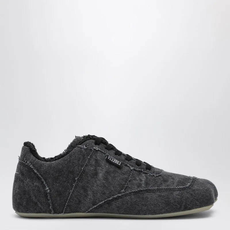 Anatomic Sneakers Black Canvas made by Maison Margiela