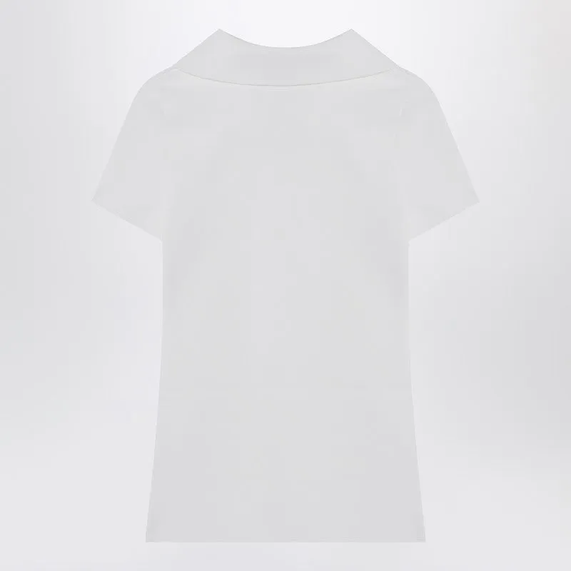 White Short-Sleeve Nano Bb Tank Top sold by Wanan Luxury product image thumbnail 2