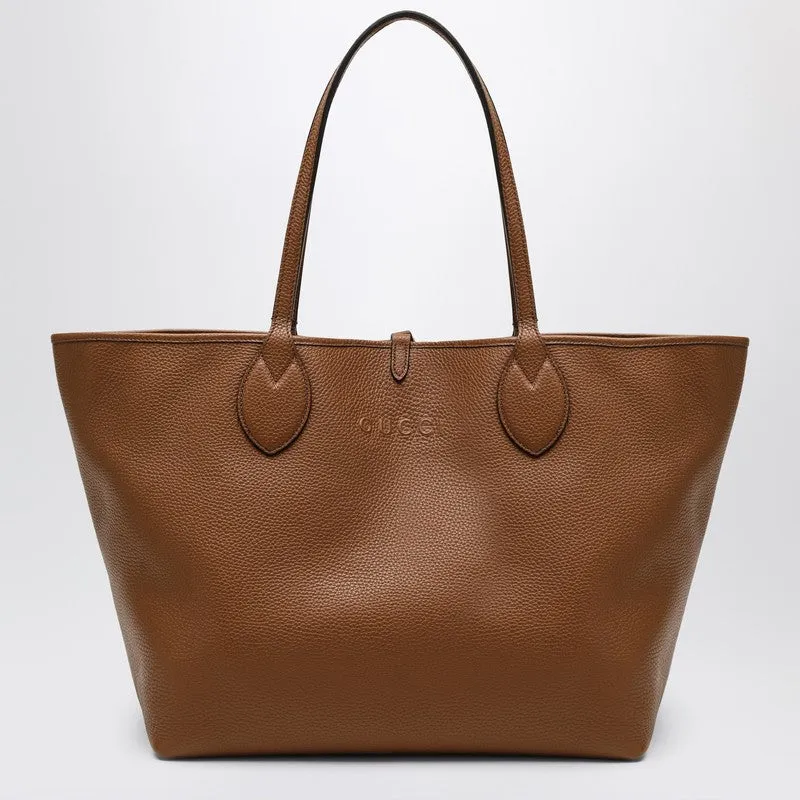 Large Size Bag Gucci Totissima Brown sold by Wanan Luxury