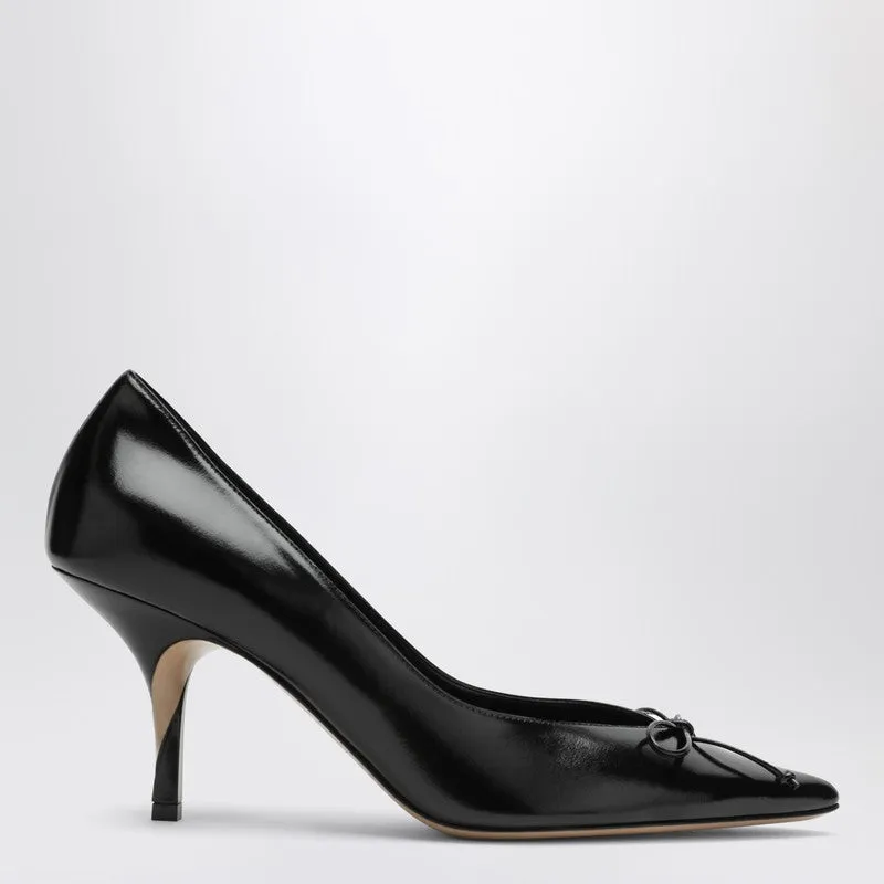 Black Tourni Pumps sold by Wanan Luxury