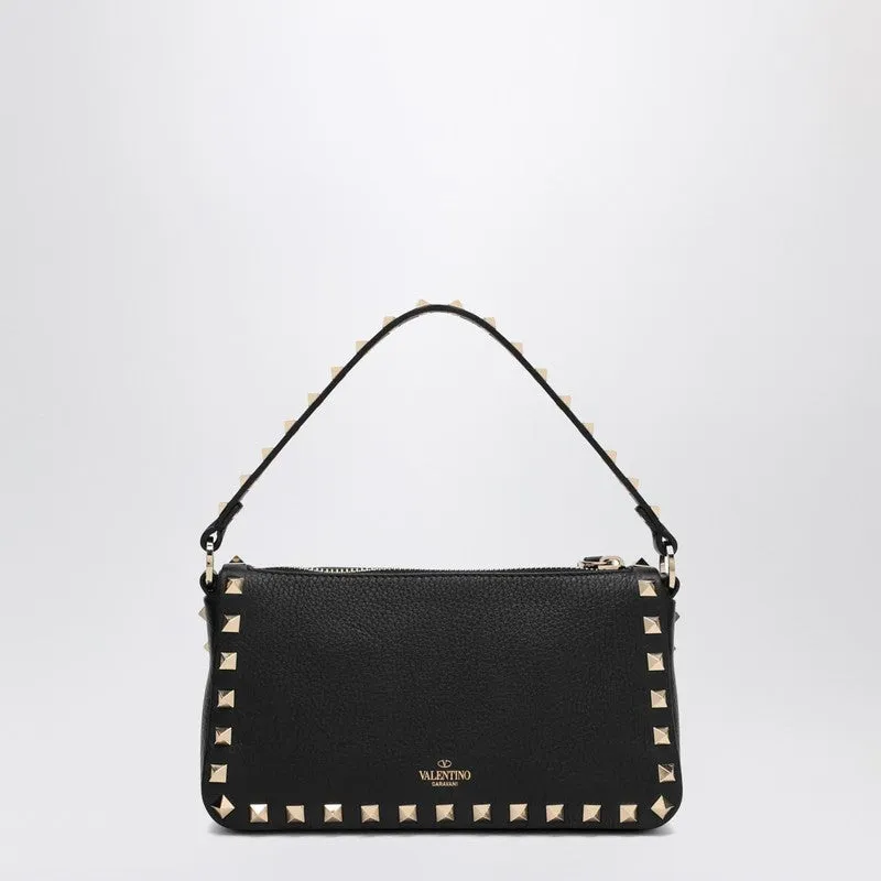Black Small Rockstud Shoulder Bag sold by Wanan Luxury product image thumbnail 2