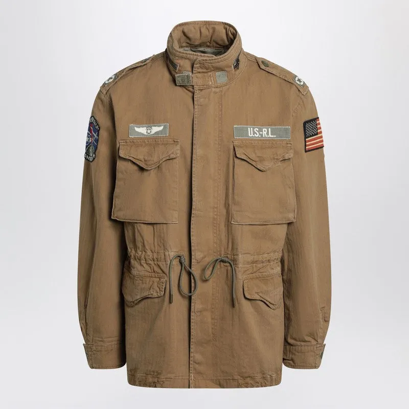 Sand-Colored Military Jacket sold by Wanan Luxury
