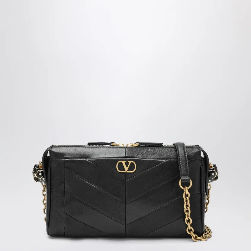 Small Black Panthea Crossbody Bag sold by Wanan Luxury