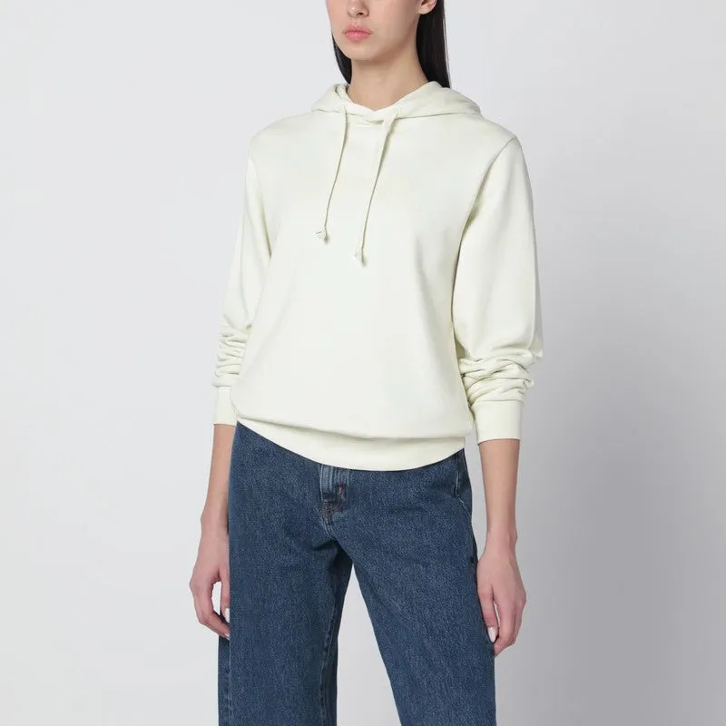 Ecru Sweatshirt With Logo Print sold by Wanan Luxury