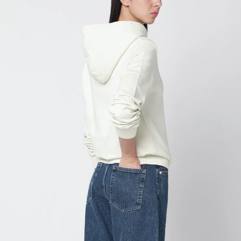 Ecru Sweatshirt With Logo Print sold by Wanan Luxury product image thumbnail 2