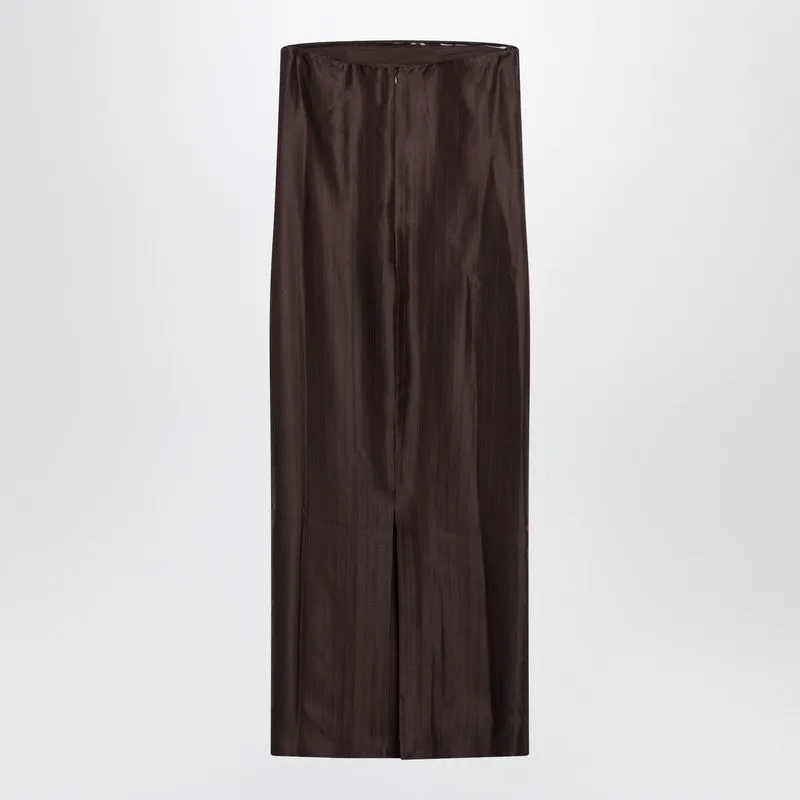 Brown Giulia Bustier Dress sold by Wanan Luxury product image thumbnail 2