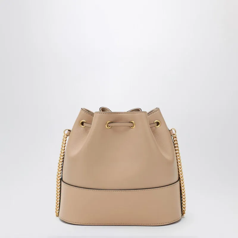 Pink Leather Vlogo Signature Mini Hobo Bag sold by Wanan Luxury product image thumbnail 2