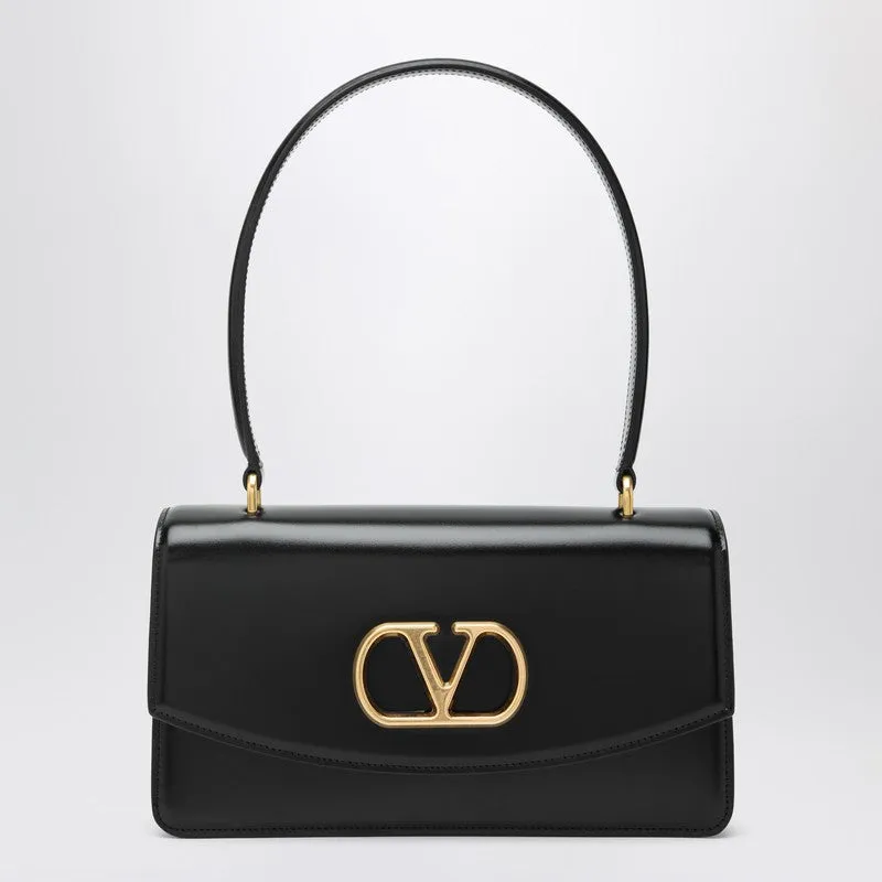 Vain Bag In Black Glossy Calfskin sold by Wanan Luxury