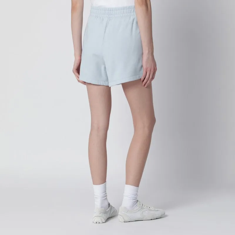 Light Blue Cotton Shorts sold by Wanan Luxury product image thumbnail 2