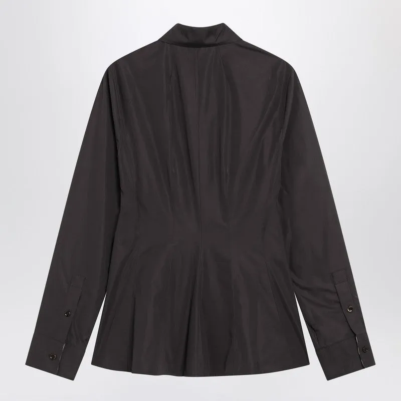 Brown Cotton Shirt sold by Wanan Luxury product image thumbnail 2