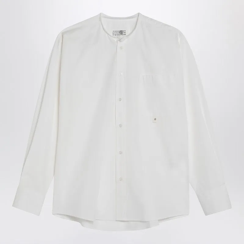 White Shirt In Cotton sold by Wanan Luxury