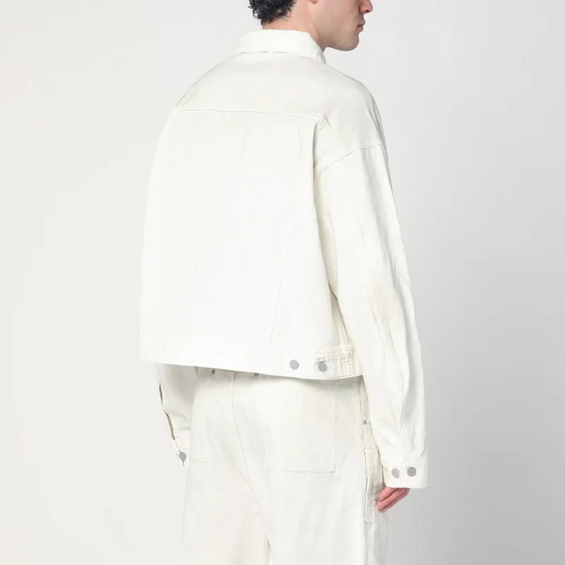 Ivory Denim Jacket sold by Wanan Luxury product image thumbnail 2