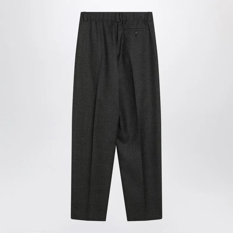 Grey Wool Trousers sold by Wanan Luxury product image thumbnail 2