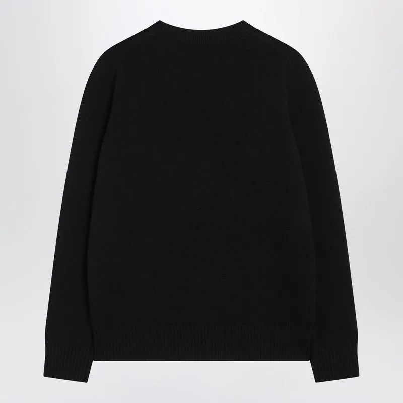 Black Wool And Cashmere Sweater sold by Wanan Luxury product image thumbnail 2