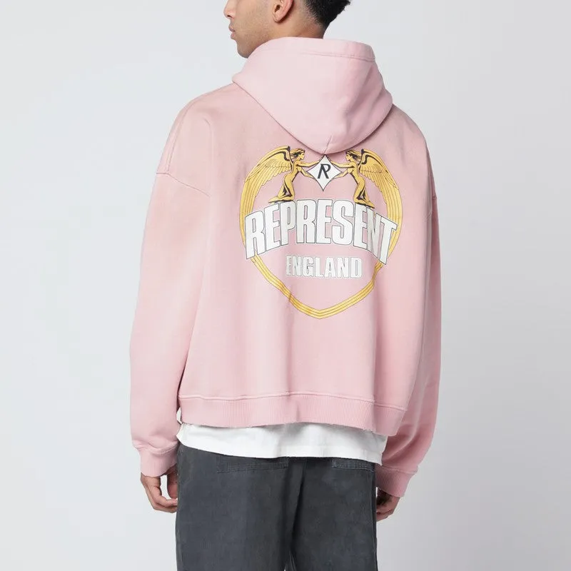 Washed-Effect Pink Hoodie sold by Wanan Luxury product image thumbnail 2