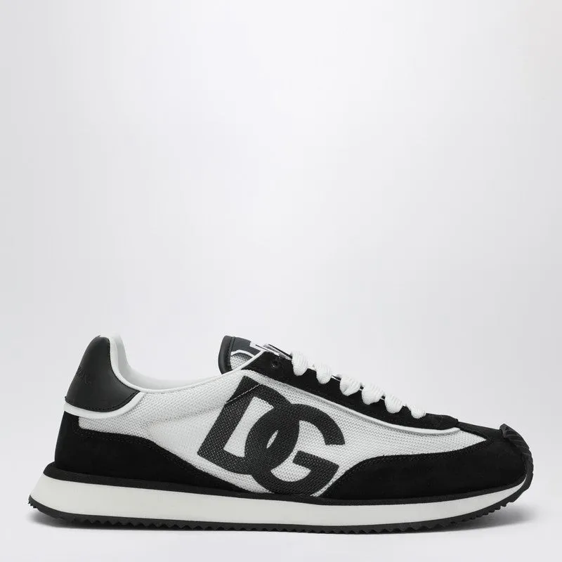 White And Black Dg Cushion Sneakers made by Dolce & Gabanna