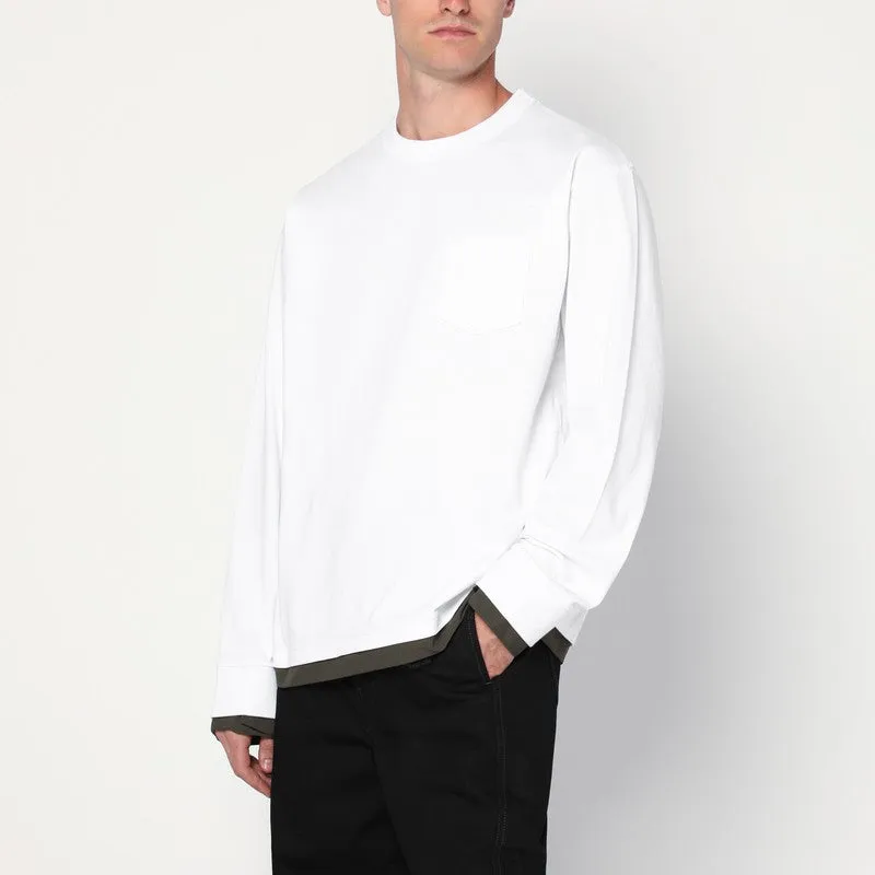 White Cotton Shirt sold by Wanan Luxury