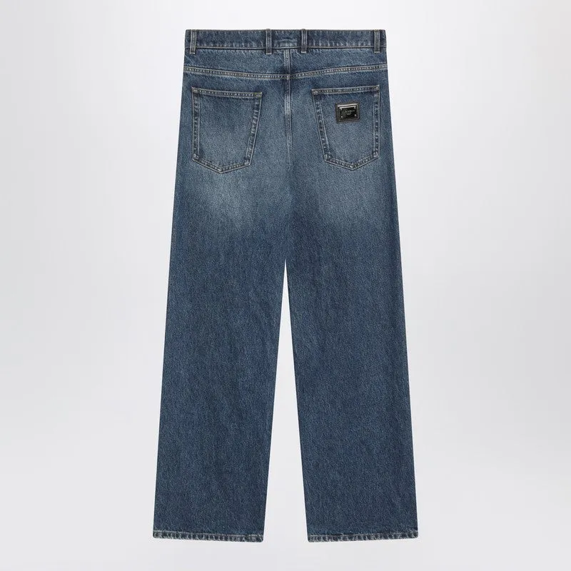 Blue Washed Over Jeans sold by Wanan Luxury product image thumbnail 2