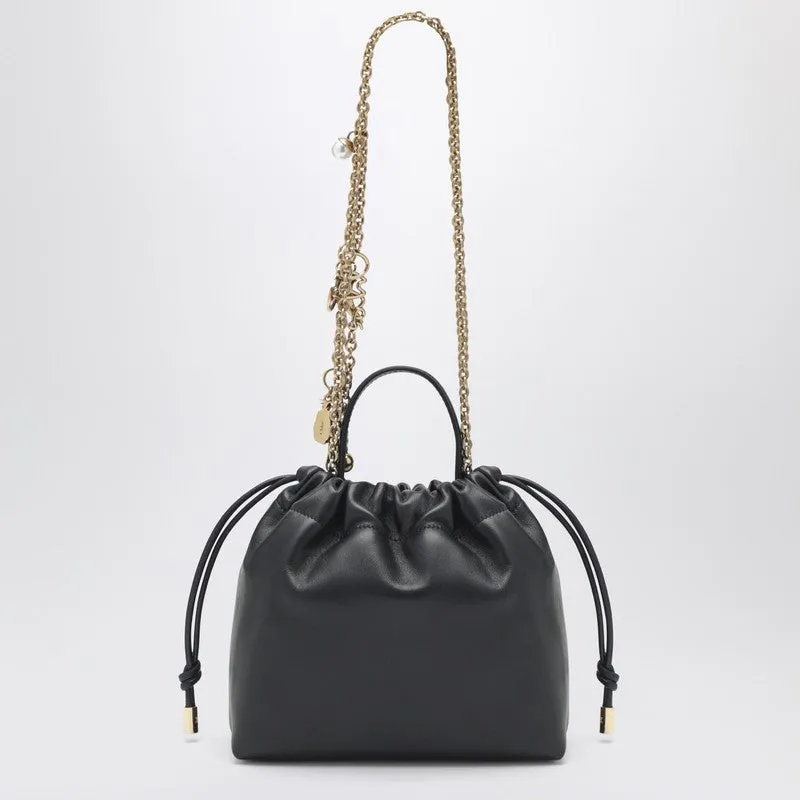 Black Mini Shoulder Bag With Chain sold by Wanan Luxury product image thumbnail 2