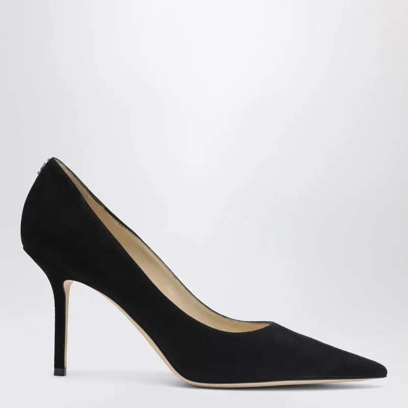 Love 85 Pumps In Black Suede sold by Wanan Luxury