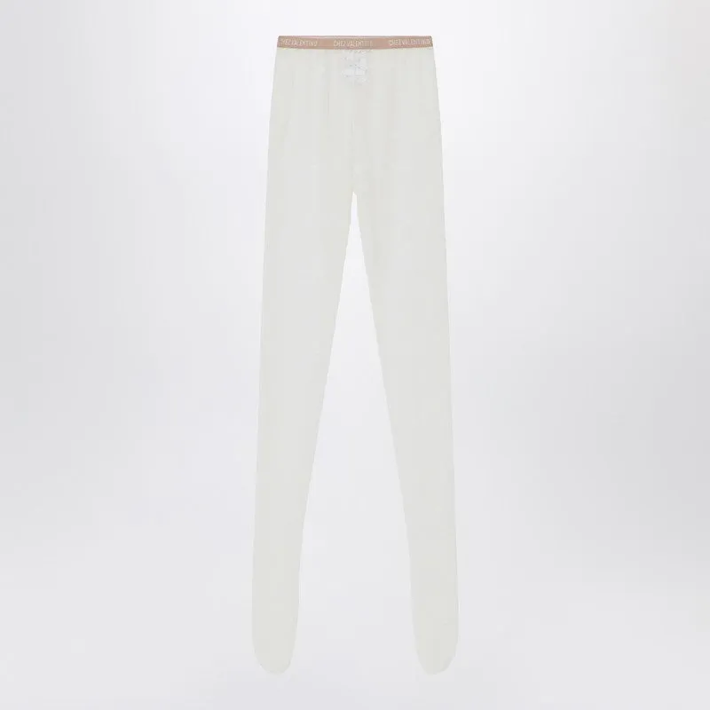 Ivory Lace Tights sold by Wanan Luxury