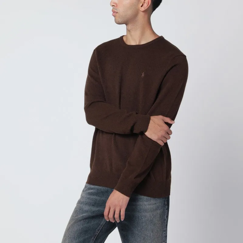 Brown Wool Sweater made by Polo by Ralph Lauren