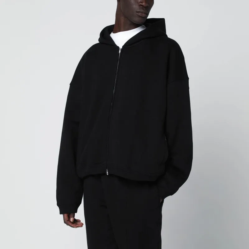 Black Zip-Up Hoodie made by Represent