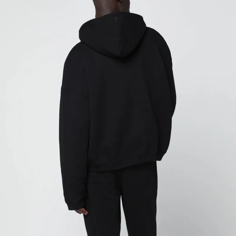 Black Zip-Up Hoodie sold by Wanan Luxury product image thumbnail 2