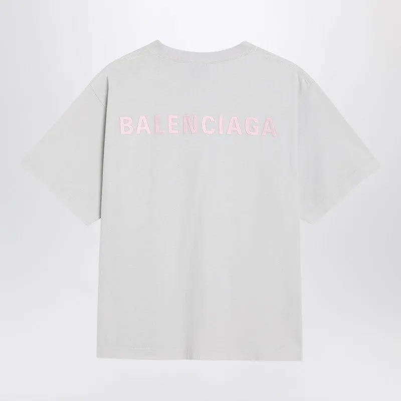 White Balenciaga Back Medium Fit T-Shirt sold by Wanan Luxury product image thumbnail 2