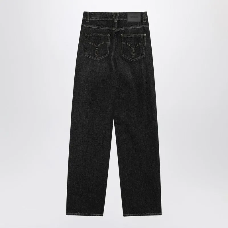 Black Jeans With Studs And Crystals sold by Wanan Luxury product image thumbnail 2