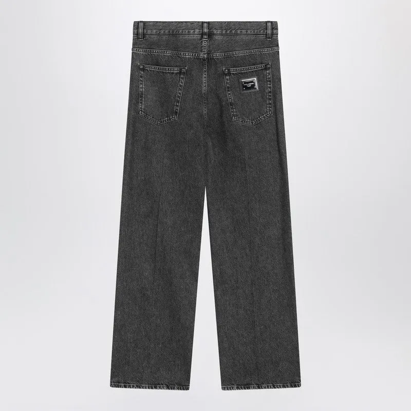 Black Washed Over Jeans sold by Wanan Luxury product image thumbnail 2