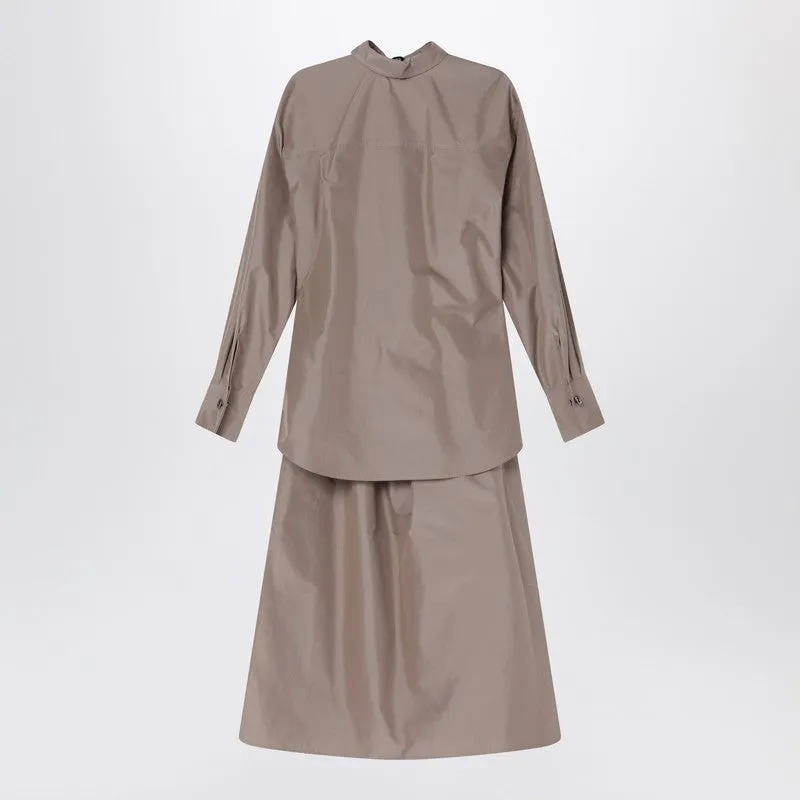 Barley Cotton And Silk Chemisier Dress sold by Wanan Luxury product image thumbnail 2