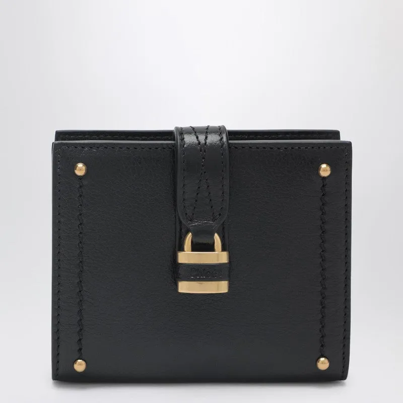Paddington Square Wallet In Black Leather sold by Wanan Luxury