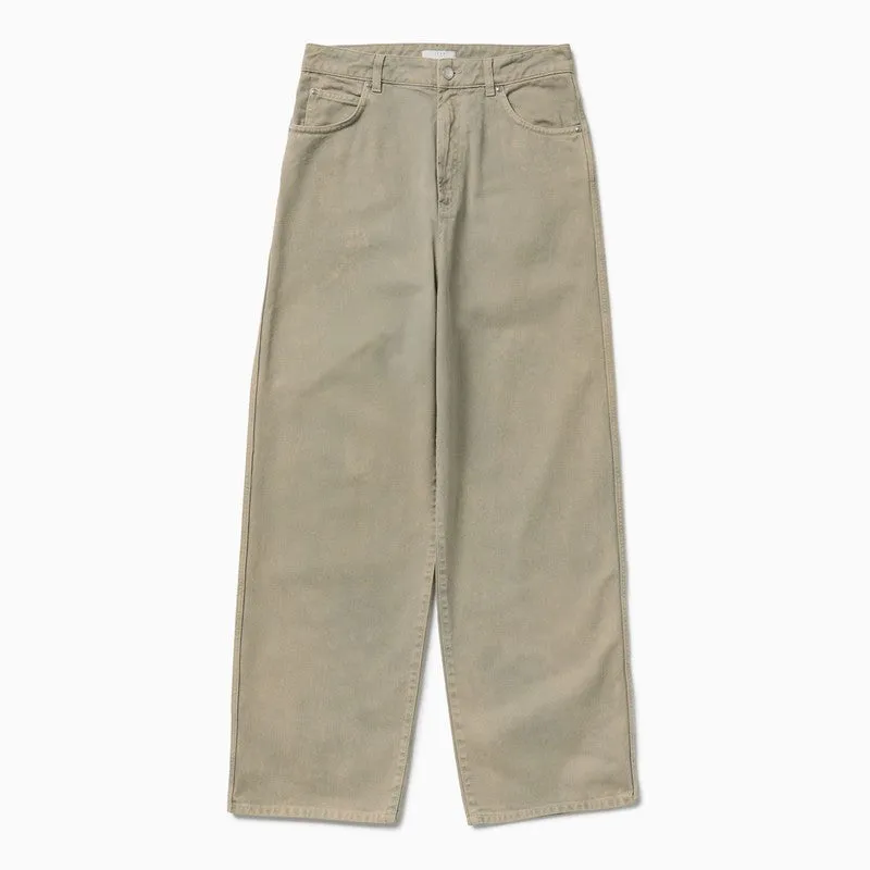 Light Brown Chicago Denim Pants made by 1989 Studio