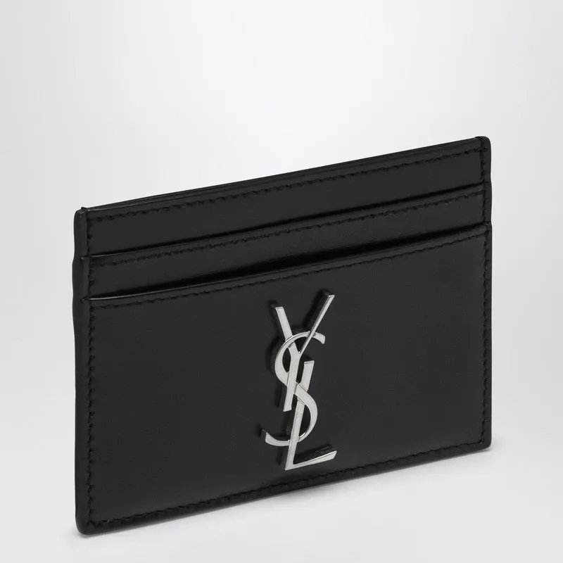Monogram Black Credit Card Holder sold by Wanan Luxury