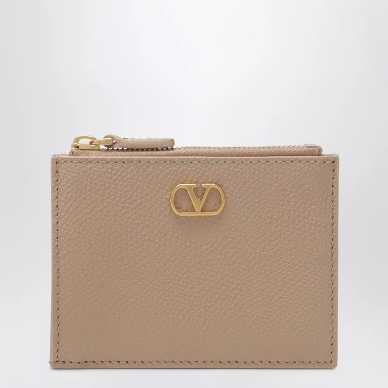Vlogo Signature Pink Coin Purse sold by Wanan Luxury